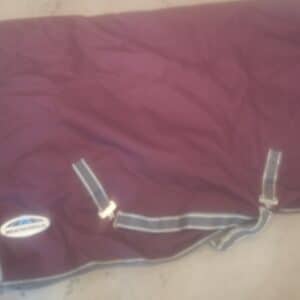 WeatherBeeta ComFiTec Essential Detach-A-Neck Turnout Blanket, 78"