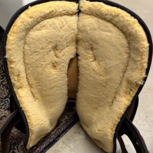 Big Horn Suede Trail Saddle, 17", FQHB