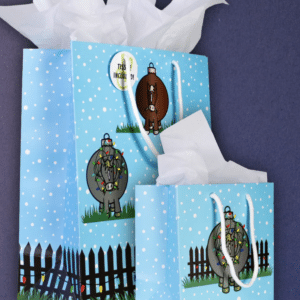 Dreamers and Schemers Pasture Ornaments Gift Bag